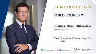 Nota de prensa Ab Pablo Solines  Noticiero Teleamazonas [upl. by Maury]