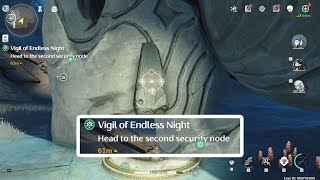 Vigil of Endless Night Head to the all four security node  Wuthering Waves [upl. by Inah603]