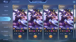 FANNY NEW EMBLEM AND ITEMS BUILD  MLBB [upl. by Enaed]