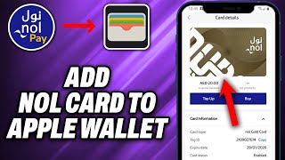 How To Add NOL Card To Apple Wallet 2024  Quick Help [upl. by Nnomae]