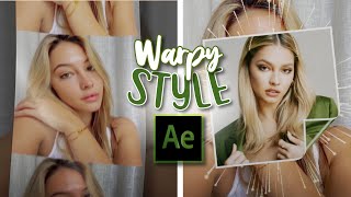 how to warpy editing style  after effects [upl. by Theodor580]