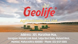 GEOLIFE AGRITECH INDIA PVT LTD  VIGOUR TABSIL SUGAR CANE  MUMBAI [upl. by Raila]