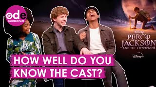 Getting To Know The Cast of Percy Jackson and The Olympians [upl. by Grete]