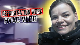 HVAC and Refrigeration Work  HVAC Vlog [upl. by Windy363]