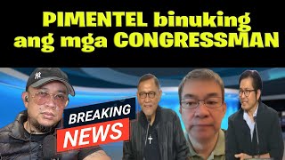 PIMENTEL binukingang mga CONGRESSMAN [upl. by Ahseenat]