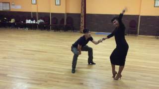 Jive practice  Jason Dai amp Sasha Nissengolts [upl. by Towill354]