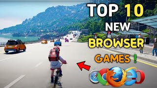 TOP 10 HIGH GRAPHICS FREE Browser GAMES  2022 [upl. by Pelagia]