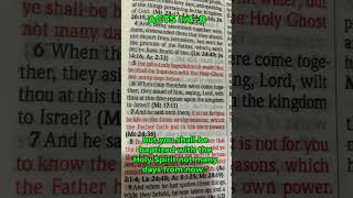 The Promised Holy Ghost  Acts 148 nkjv godsword bibleverses biblestudy [upl. by Ahsineb73]