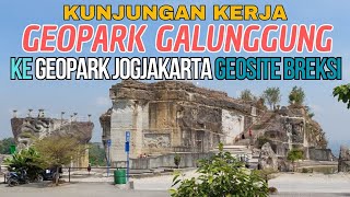 Geopark Galunggung Studi Banding Ke Geopark Jogjakarta Geocite Breksit [upl. by Akemeuwkuhc]