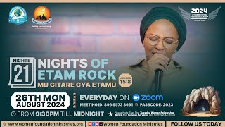 Night 8 of 21Nights of Etam Rock Mu Gitare cya Etamu quotJudges 158quot with Apostle Mignonne Kabera [upl. by Cowles]