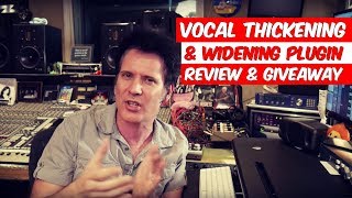 Sonnox Vocal Thickening and Widening Plugin Review amp Giveaway  Warren Huart Produce Like A Pro [upl. by Ninos]