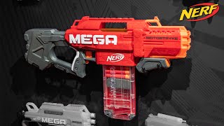 Nerf MEGA Motostryke  2020 Toy Fair PREVIEW [upl. by Orrin870]