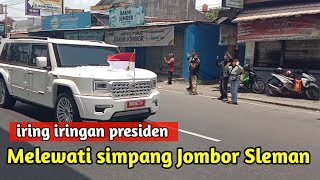 Iringiringan Presiden Prabowo Subianto dan wakil presiden Gibran Rakabuming [upl. by Gavini168]