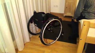 Paraplegic bed transfer [upl. by Dustin]