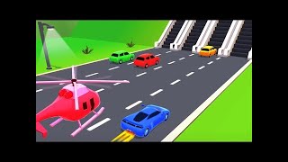 Double Flatbed Trailer Truck vs Speedbumps Train vs Cars BeamngDrive  Flatbed Trailer [upl. by Aholla858]