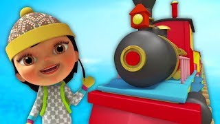 Gaadi Aayi Chuk Chuk  बाल कविताएं  गाड़ी आयी जुक जुक  Hindi Nursery Rhymes  Kids Channel India [upl. by Ibby67]