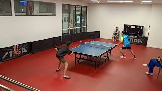 2024 sndtta div 2 final Clement Siu vs Byrce Hoang set 1 [upl. by Eillim]