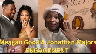 MEAGAN GOOD amp JONATHAN MAJORS ARE ENGAGED [upl. by Nyvrem41]