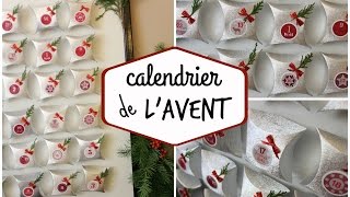 1 calendrier de lavent class et réutilisable DIY [upl. by Nial]