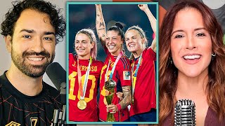 SPAIN ARE WORLD CUP CHAMPIONS 🇪🇸🏆 feat adrianamonsalve [upl. by Nodnorb]