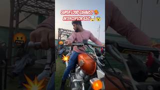 Super loud Interceptor 650😨💥650 automobile z10r motorcycle rider kawasakizx10r twowheeler [upl. by Nilat]