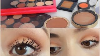 AUGEN MAKEUP TIPPS  PERFEKTE LIDFALTE  WARME BRAUNTÖNE  POOCREASE [upl. by Israel389]