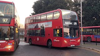 FRV Route 179  Ilford  Chingford Station  SLN 19778 LX11 BFZ [upl. by Nnaarual]