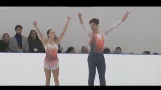 Lucrezia BECCARI  Matteo GUARISE Short Programm  2023 Lombardia Trophy [upl. by Htebarual19]