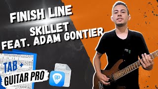 SKILLET ft Adam Gontier  FINISH LINE live  Mórisson Cristian  Guitar Cover [upl. by Dustan]