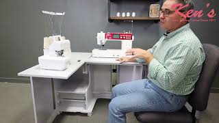 Eclipse Sewing Machine Cabinet Overview by Kens Sewing Center in Muscle Shoals AL [upl. by Rina525]