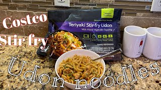 Costco Stir fry Udon [upl. by Ahsietal]