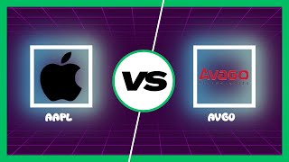 AAPL vs AVGO Stock Price Comparison  Apple Inc vs Broadcom Inc [upl. by Schwenk456]