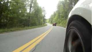 MKV Golf R36 Custom Exhaust US 232 Run [upl. by Yellehs]