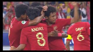 Indonesia vs Vietnam U16 11 Full Highlights English Commentary  AFC Cup U16 2018 Grup C [upl. by Glaab]