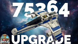 THE GRAND FINALE LEGO Star Wars 75364 EWing Modification [upl. by Llesirg]