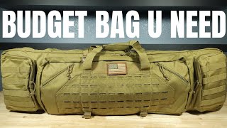 BEST BUDGET RIFLE BAG 2 RIFLES 2 PISTOLS 1 BAG CVLIFE 42quot RIFLE BAG FULL REVIEW [upl. by Eceinehs184]