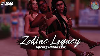 Zodiac Legacy Taurus Gen ♉️26 Spring Break Pt 2  The Sims 4 [upl. by Novonod245]