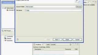 PHP Tutorial Using EclipsePDT as a PHP IDE Part 1 of 2 [upl. by Daggett]