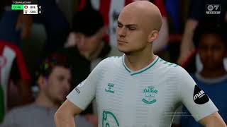 Brentford vs Southampton My reactions and comments gameplay EA Sports FC 24 [upl. by Raf]