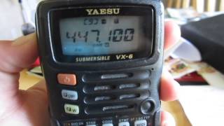 Yaesu VX6R Review [upl. by Akcemat]