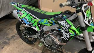 2016 kx450f Quick Teardown Need New Engine Case [upl. by Eecyaj66]