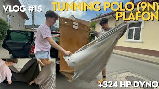 VLOG 15 Retapitare Tunning VW Polo 9N cu prietenii [upl. by Erdnassac]