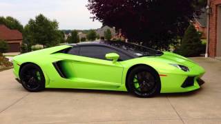 2014 Lamborghini Aventador LP 7004 Roadster  Low Gears and Revs [upl. by Ocramed741]