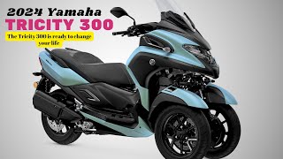 The Tricity 300 is ready to change your life  2024 Yamaha Tricity 300 [upl. by Ambrosia]