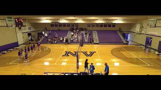 Nooksack Valley vs Oak Harbor High School Girls JV Volleyball [upl. by Atiseret686]