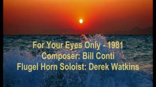 For Your Eyes Only  Bill Conti  1981  HD [upl. by Marguerie]