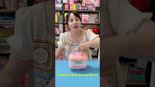 Hộp đồ chơi trang điểm kawaii cute trendingshorts funny [upl. by Acinorrev]