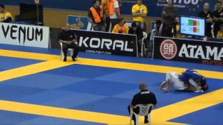 European Open BJJ 2013 Romulo Barral vs Rodrigo Fajardo quotpimpolhoquot [upl. by Kralc]