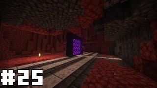 I Almost got Stuck in the Nether 25 [upl. by Uhp420]