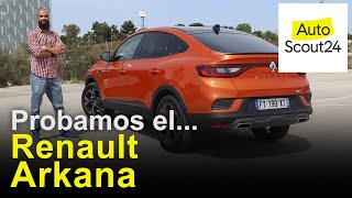 Renault Arkana RS Line 2021 SUV coupé híbrido Contacto  Prueba  Review en español  Autoscout24 [upl. by Wolfgang192]